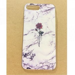 iPhone Marble with Rose Phone Case